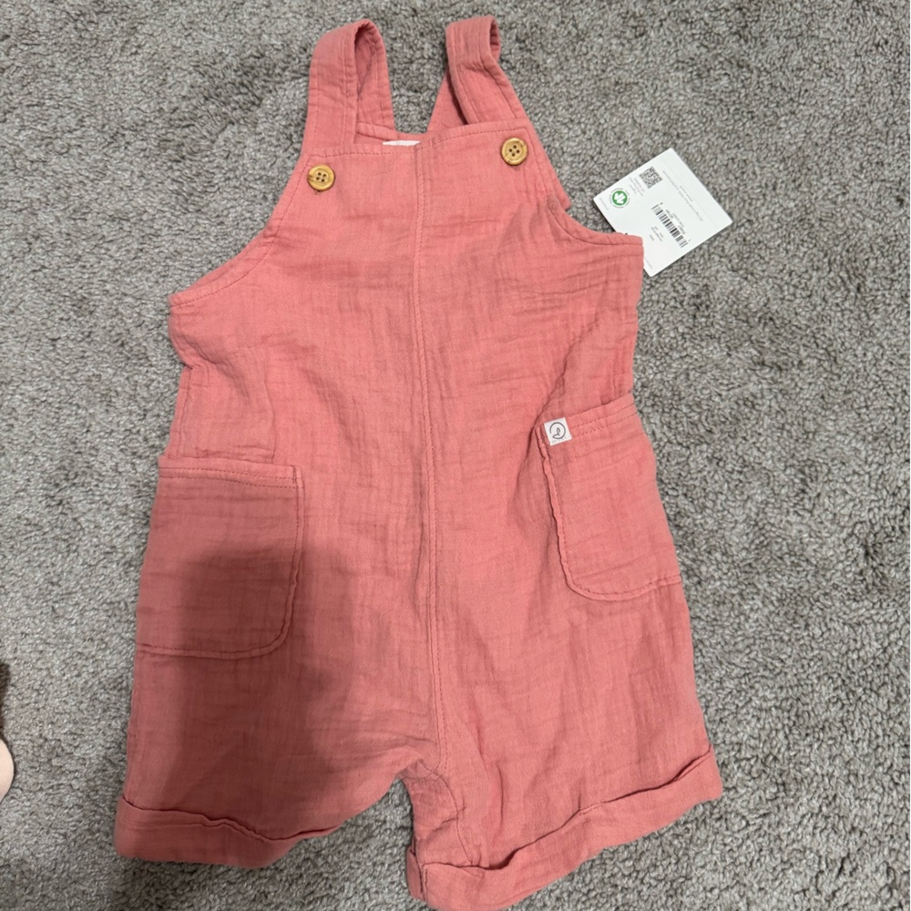 Carters Kids Pink Overalls
